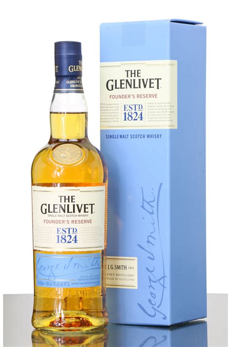 glenlivet founders reserve scotch.